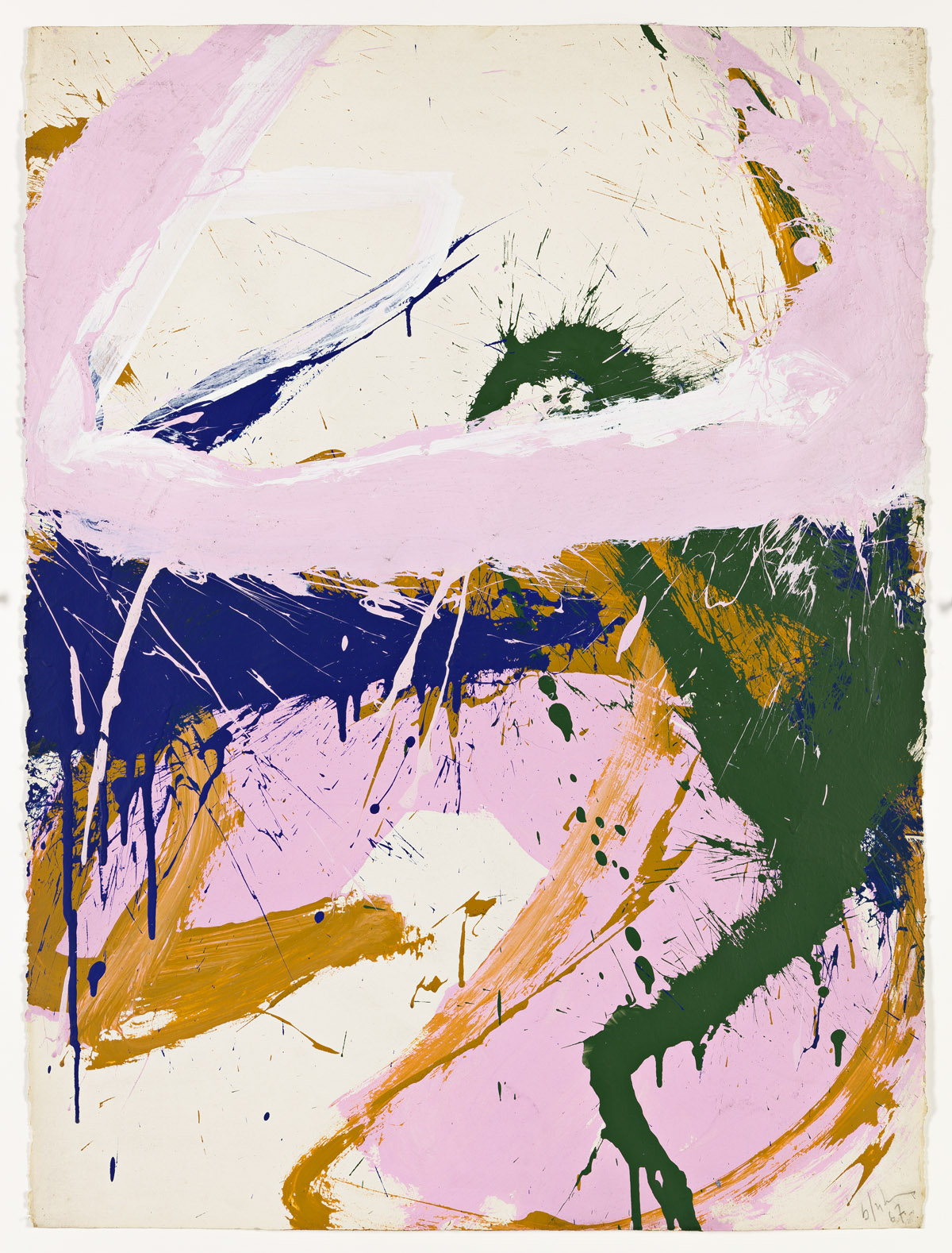 NORMAN BLUHM (1921 - 1999, AMERICAN) Untitled.